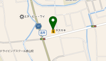 セブン銀行 ヤスサキホームセンター勝山 共同出張所の地図画像