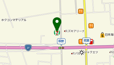 セブンイレブン 敦賀莇生野店の地図画像