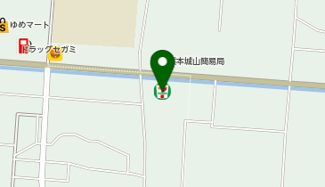 セブンイレブン 熊本城山半田店の地図画像