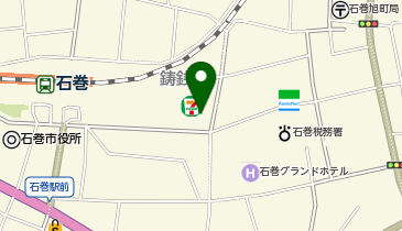 セブンイレブン 石巻鋳銭場店の地図画像