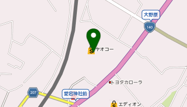 セブン銀行 フーコット秩父店 共同出張所の地図画像