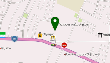 セブン銀行 コープみらい 八千代店 共同出張所の地図画像