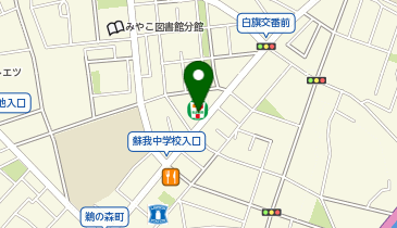 セブンイレブン 千葉白旗店の地図画像