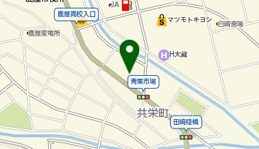 セブンイレブン 鹿屋共栄町店の地図画像