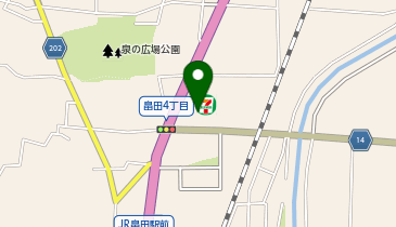 セブンイレブン 王寺畠田4丁目店の地図画像