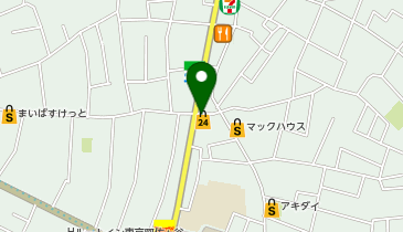 セブンイレブン 杉並阿佐谷中杉通り店の地図画像