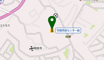 セブン銀行 マルショク新守恒店 共同出張所の地図画像