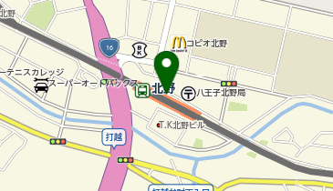 セブンイレブン 京王北野駅店の地図画像