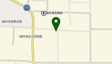 セブン銀行 福井厚生病院前 共同出張所の地図画像
