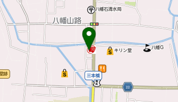 セブンイレブン 八幡源氏垣外店の地図画像