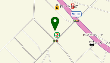 セブンイレブン 水戸河和田町南店の地図画像