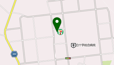 セブンイレブン 神栖白十字病院前店の地図画像