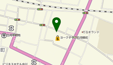 セブン銀行 ヨークベニマル 白河横町店 共同出張所の地図画像