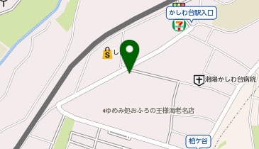 セブン銀行 そうてつローゼンかしわ台店 共同出張所の地図画像