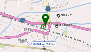 セブンイレブン 津久見セメント町店の地図画像