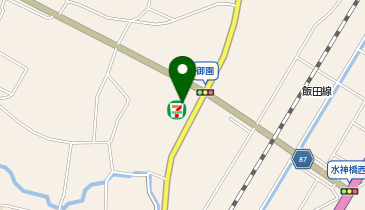 セブンイレブン 伊那御園店の地図画像