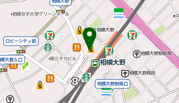 セブン銀行 相模大野モアーズ 共同出張所の地図画像