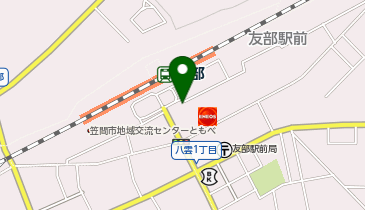 セブン銀行 JR友部駅 共同出張所の地図画像