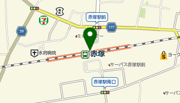 セブン銀行 JR赤塚駅 共同出張所の地図画像