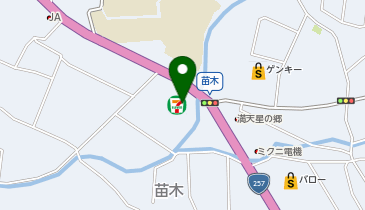 岐阜県中津川市苗木のセブンイレブン一覧 - NAVITIME