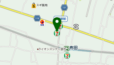 セブンイレブン 調布布田2丁目店の地図画像