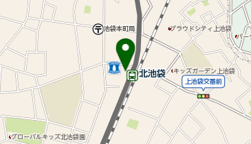 セブン銀行 東武鉄道 東上線 北池袋駅 共同出張所の地図画像