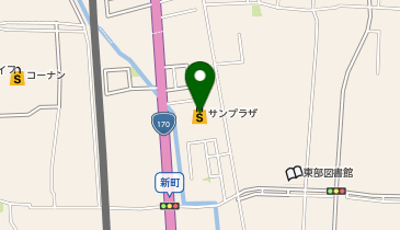 セブン銀行 サンプラザ 古市南店 共同出張所の地図画像