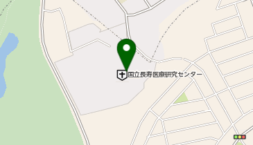 セブン銀行 国立長寿医療研究センター 共同出張所の地図画像