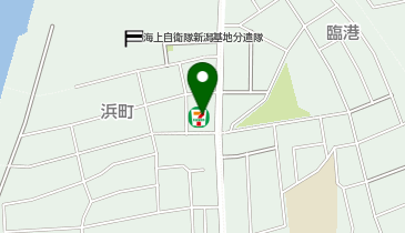 セブンイレブン 新潟浜町店の地図画像