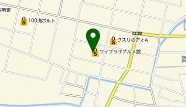セブン銀行 ワイプラザグルメ館江守店 共同出張所の地図画像