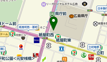 セブン銀行 紙屋町シャレオ 共同出張所の地図画像