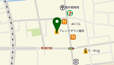 セブン銀行 フレンドタウン福井 共同出張所の地図画像