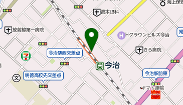 セブンイレブン Kiosk今治駅店の地図画像