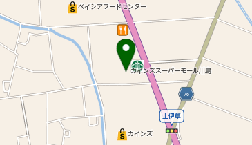 セブン銀行 カインズ川島インター店 共同出張所の地図画像