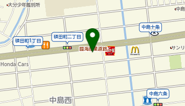 セブンイレブン 大分中島中央店の地図画像