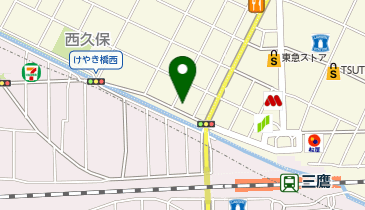 セブンイレブン 武蔵野西久保1丁目店の地図画像