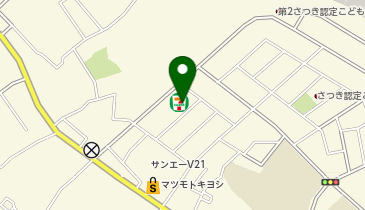 セブンイレブン 宜野湾真栄原3丁目店の地図画像