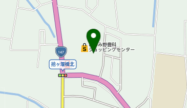 セブン銀行 コープながの 安曇野豊科店 共同出張所の地図画像