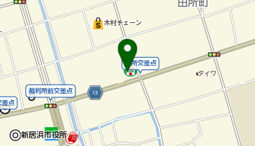 セブンイレブン 新居浜田所町店の地図画像