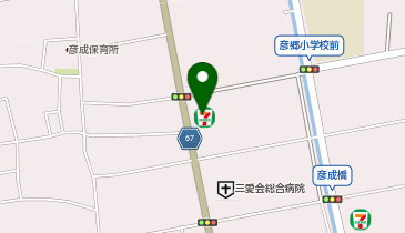 セブンイレブン 三郷彦成2丁目店の地図画像