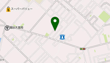 セブン銀行 ホームセンターコーナン 越谷大里店 共同出張所の地図画像