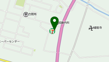 セブンイレブン 紫波古館店の地図画像