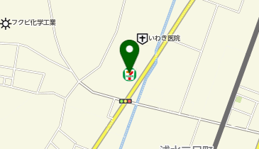 セブンイレブン 福井三十八社店の地図画像