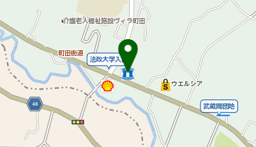 セブンイレブン 町田法政大学入口店の地図画像