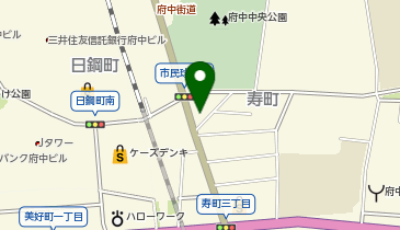 セブンイレブン 府中市民球場前店の地図画像