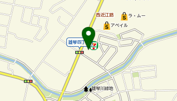 セブンイレブン 大津おごとマリーナ店の地図画像