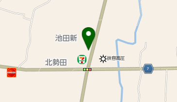 セブンイレブン 紀の川北勢田店の地図画像