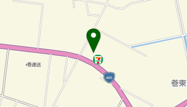セブンイレブン 巻潟東インター店の地図画像