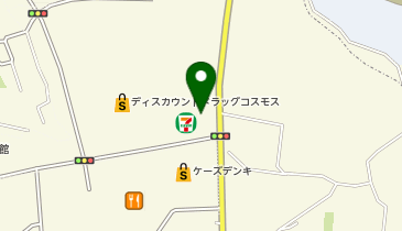 セブンイレブン 上牧町上牧店の地図画像