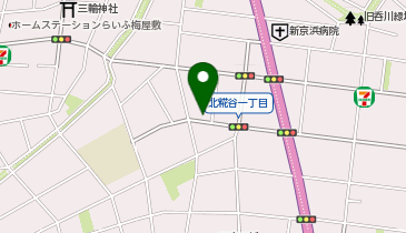 セブンイレブン 大田区北糀谷1丁目店の地図画像